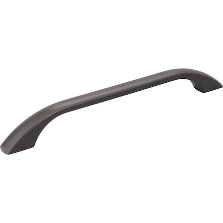 Jeffrey Alexander 192 mm Center-to-Center Brushed Oil Rubbed Bronze Square Sonoma Cabinet Pull 4192DBAC